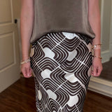 MILIO MILANO SILKY MIDI SKIRT (multiple colors) 3.18