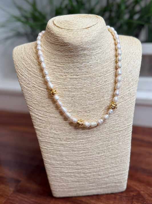 SUSAN SHAW BAILEY PEARL NECKLACE
