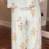 IVY JANE PRINT BARREL PANT 3.25
