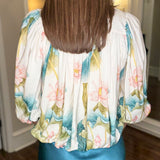 MILIO MILANO WATERLILY BLOUSE 4.1