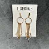 L GEORGE DANGLE BY THE SEA EARRINGS