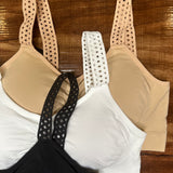 STRAPS ITS LATTICE STRAP BRA