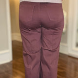 FDJ OLIVIA WIDE LEG JEAN IN FIG 8.5