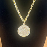 SUSAN SHAW USA COIN NECKLACE 3943