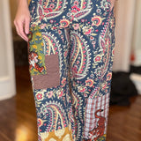 IVY JANE TIGER PATCH BARREL PANT 10.15