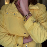 YELLOW LONG SLEEVE JACKET 2.10