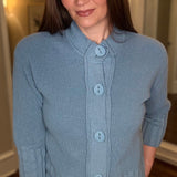 MULTIPLES 3/4 SLEEVE DROP SHOULDER CARDIGAN (multiple colors) 12.17