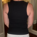 RIBBED SCOOP NECK TANK 4.17