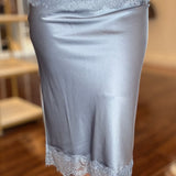 ESQUALO SATIN LACE SKIRT 9.22