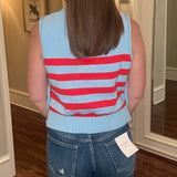 ENTRO BLUE/RED STRIPE VEST 5.13