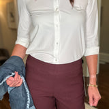 Lysse' Connie Slim Button Down