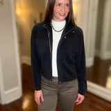 ESQUALO BLACK MODAL CARDIGAN 7.27