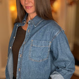 DENIM BUTTON DOWN SHIRT 9.28