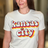 KC RETRO CREW NECK TEE 8.17