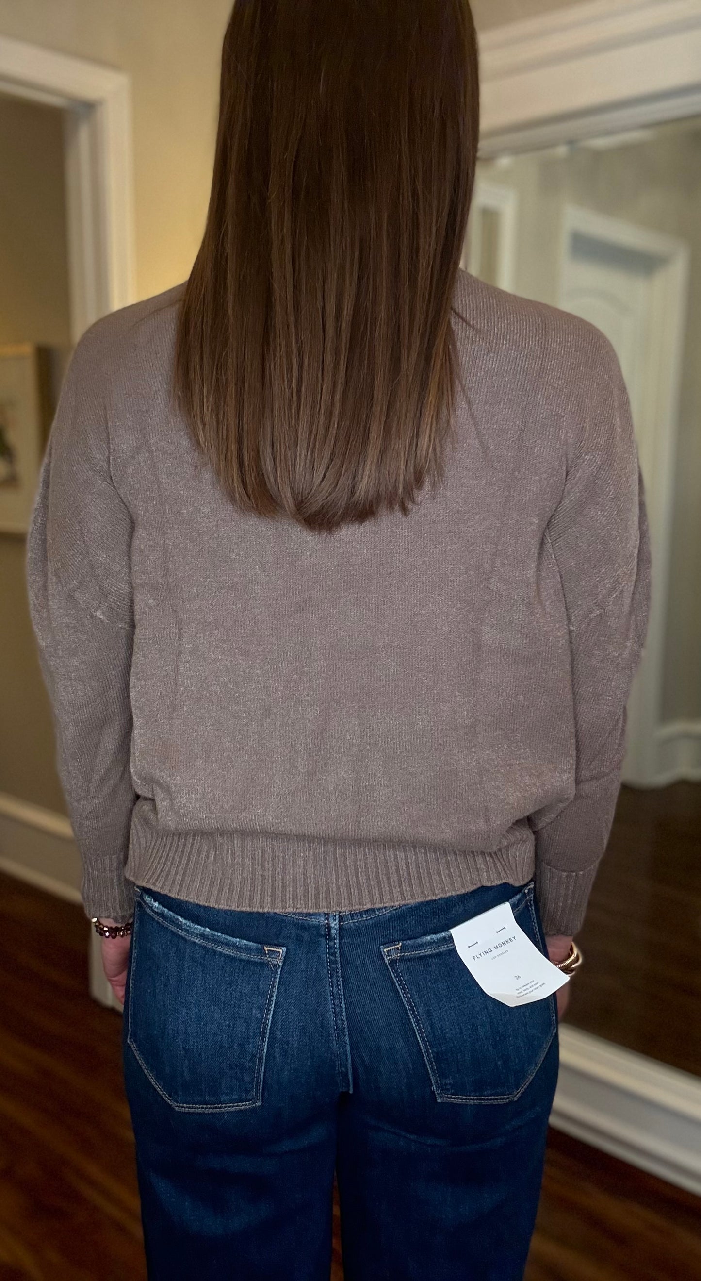 LOOK MODE TAUPE SWEATER 8.26