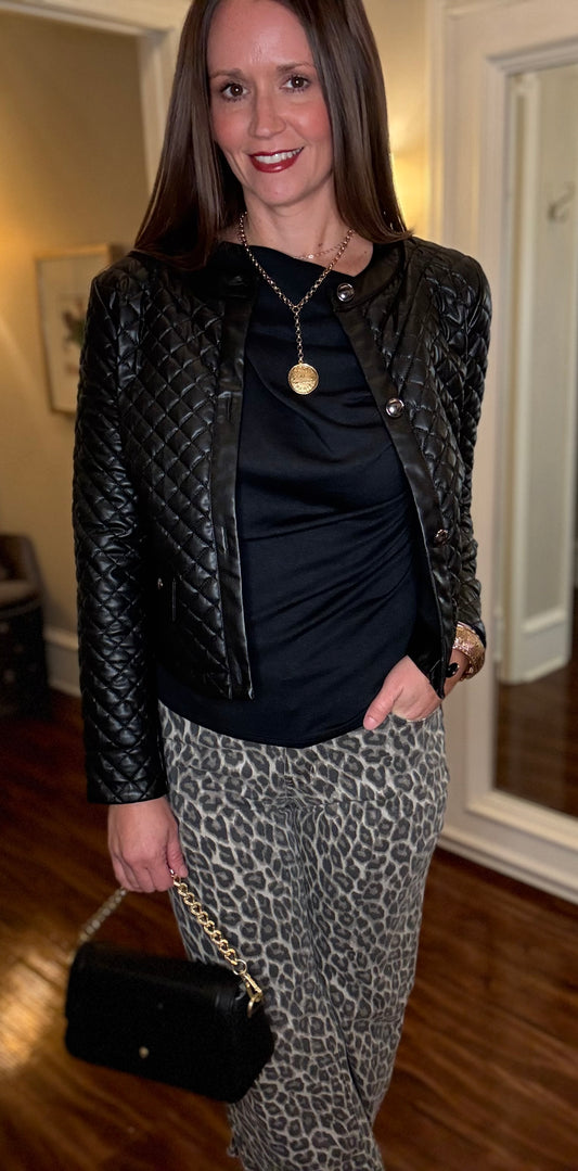 LYSSE AURELLE QUILTED JACKET 9.23