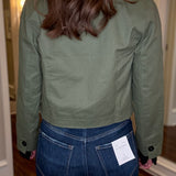 MILITARY STYLE CROPPED JACKET 7.24