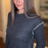 DYLAN BLANKET STITCH SWEATSHIRT 9.9