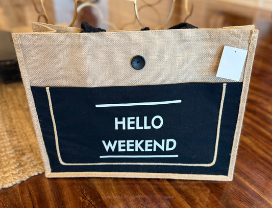 WEEKEND CANVAS SHOULDER BAG 4.27