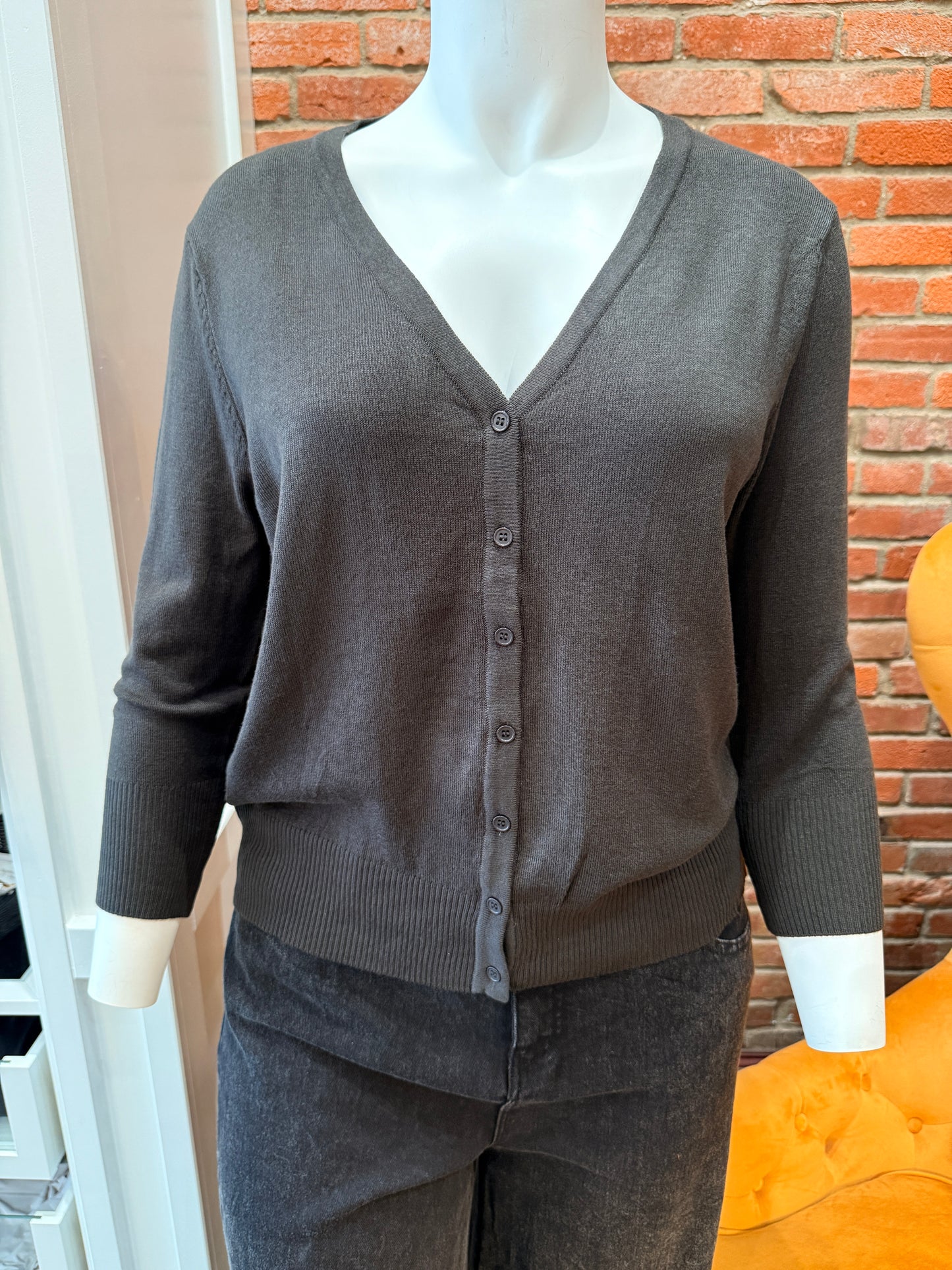 EXTENDED SIZE CARDIGAN SWEATER 7.24