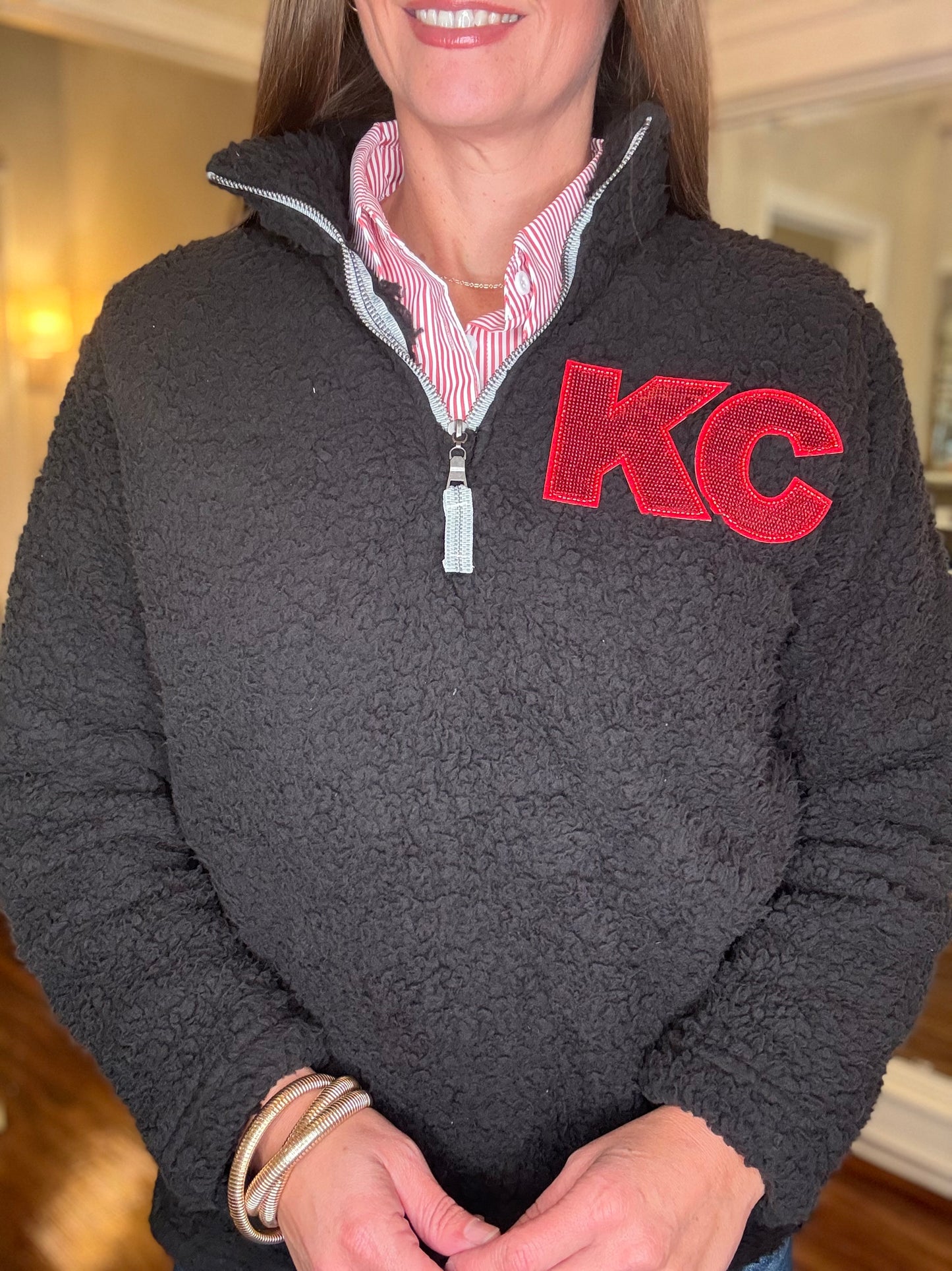 KC SEQUIN SHERPA 8.26