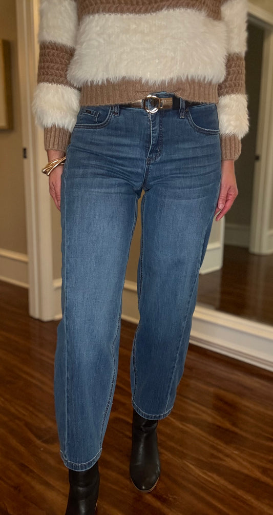 FDJ GIRLFRIEND BARREL ANKLE JEAN 8.13