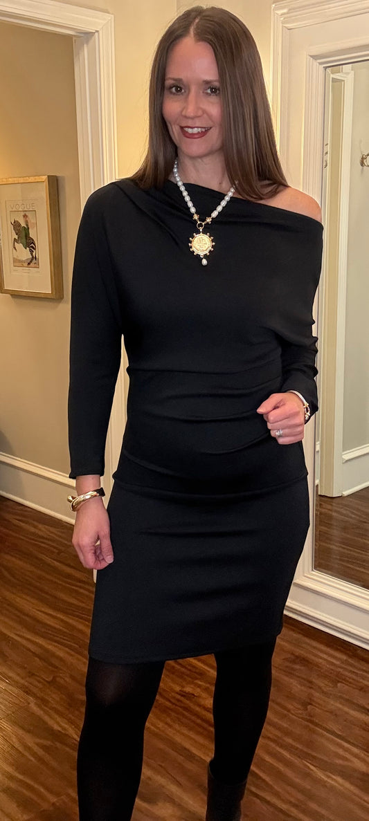 ILTM DEMI BLACK DRESS 10.23