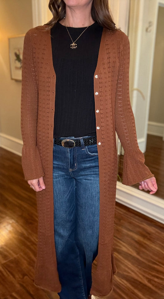PROMESA LONG POINTELLE CARDI 7.30