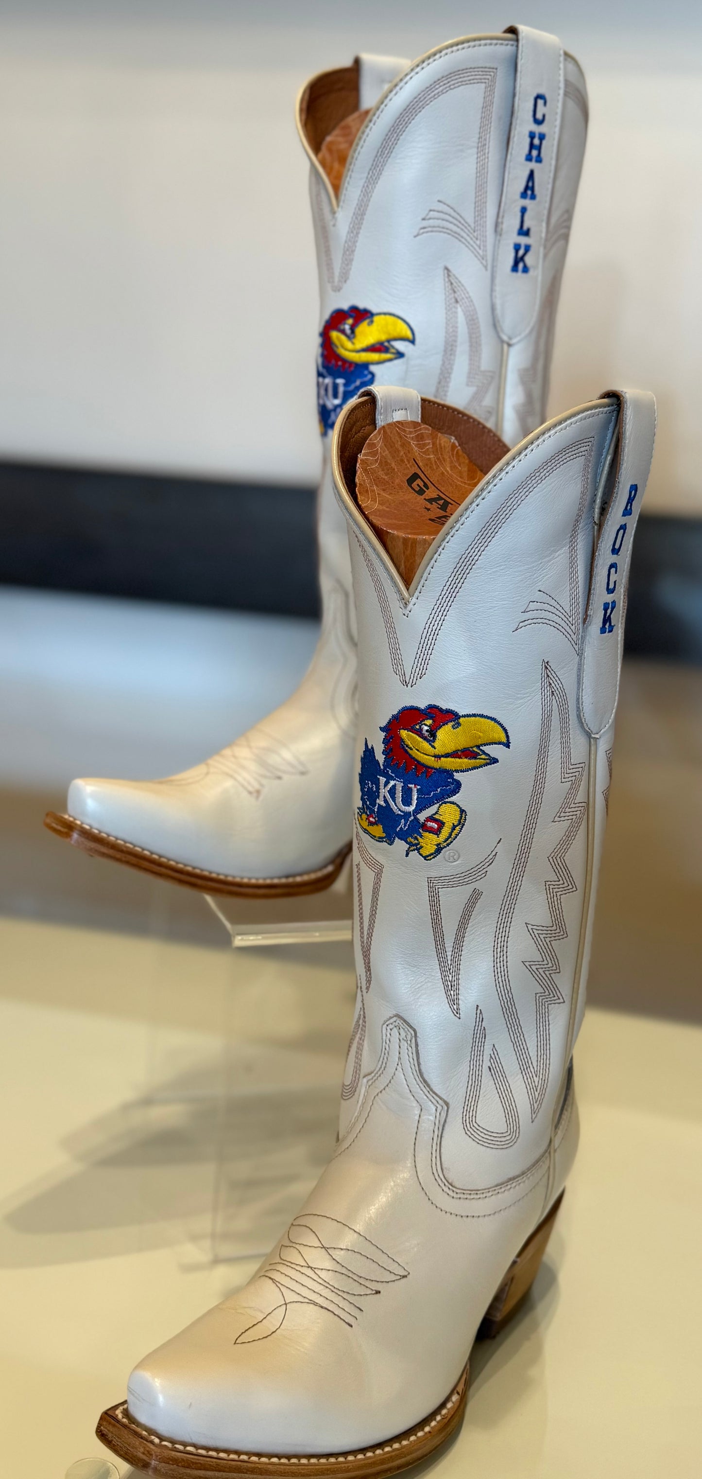 GAMEDAY WOMEN'S WESTERN BOOT-KU JAYHAWKS