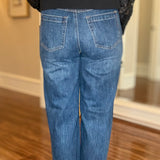 FDJ DARK WASH WIDE LEG