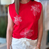 ROUND NECK S/L CROP TOP 3.3