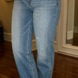 MELISSA MID RISE STRAIGHT LEG JEAN 1.8