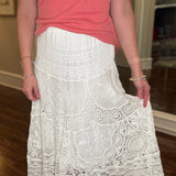 HEM AND THREAD CROCHET MAXI SKIRT 2.16