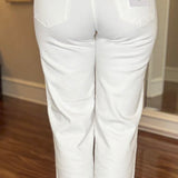 VERVET OLIVIA WIDE LEG WITH FINISHED HEM JEAN 5.28