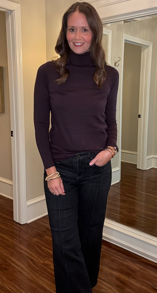 METRIC KNIT TURTLENECK L/S PULLOVER (multiple colors) 8.9