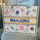 MAHJONG BAMBOO TOTE 8.11