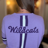 K-STATE LAVENDER SWEATER 9.25
