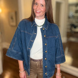 FDJ OVERSIZED JEAN JACKET 6.30