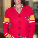 KC CARDIGAN IN KC COLORS 8.13