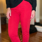 TRU LUX RED STRAIGHT ANKLE JEAN 9.30