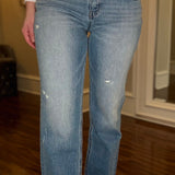 MELISSA MID RISE STRAIGHT LEG JEAN 1.8
