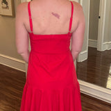 PINCH RED HALTER DRESS 5.13
