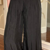 LOOK MODE SIDE SLIT SILK PANT (multiple colors) 3.25