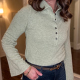 RIBBED KNIT TOP WITH BELL SLEEVE (multiple colors) 11.6