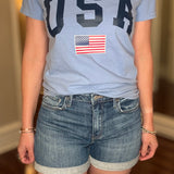 VERVET DOUBLE CUFF SHORTS 5.21