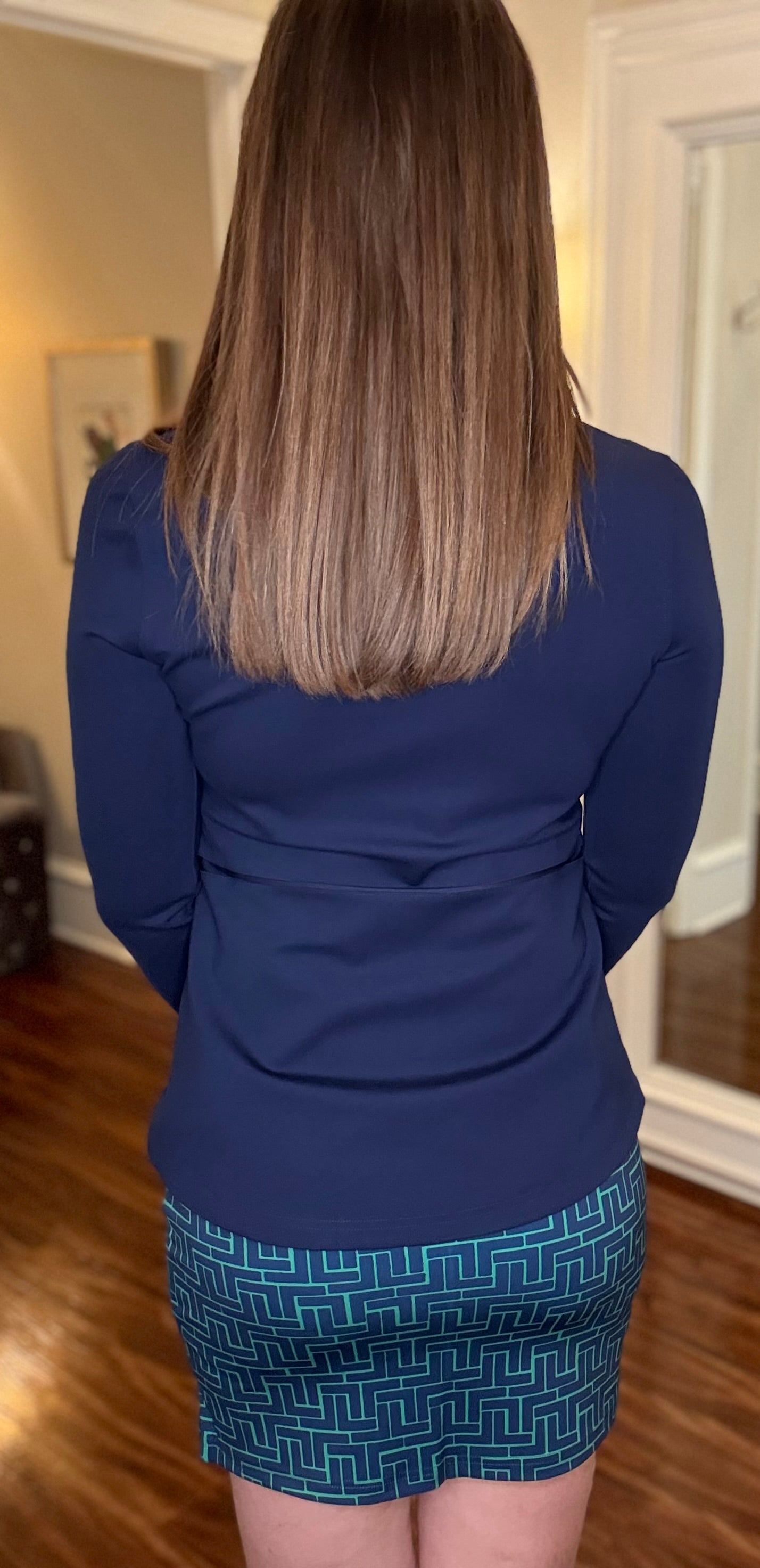 NAVY LONG SLEEVE ATHLETIC JACKETS 1.27