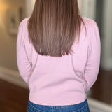 MOLLY BRACKEN LONG SLEEVE KNITTED SWEATER 8.18