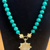 SUSAN SHAW MALTA COIN NECKLACE 3092