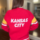 KC CARDIGAN IN KC COLORS 8.13