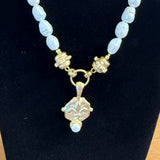 SUSAN SHAW FLEUR DE LIS NECKLACE 3219